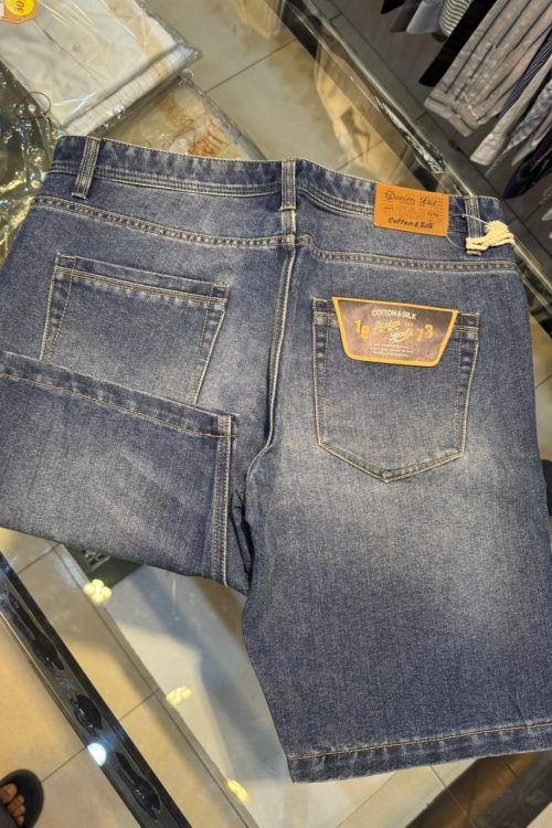 Premium Men’s Slim-Fit Denim Shorts